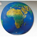 Dark Blue Inflatable Topographical Globe (12")